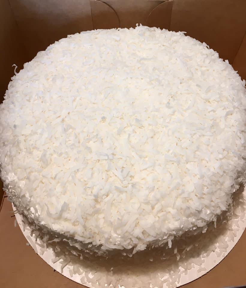 JNY Coconut Creme Cake